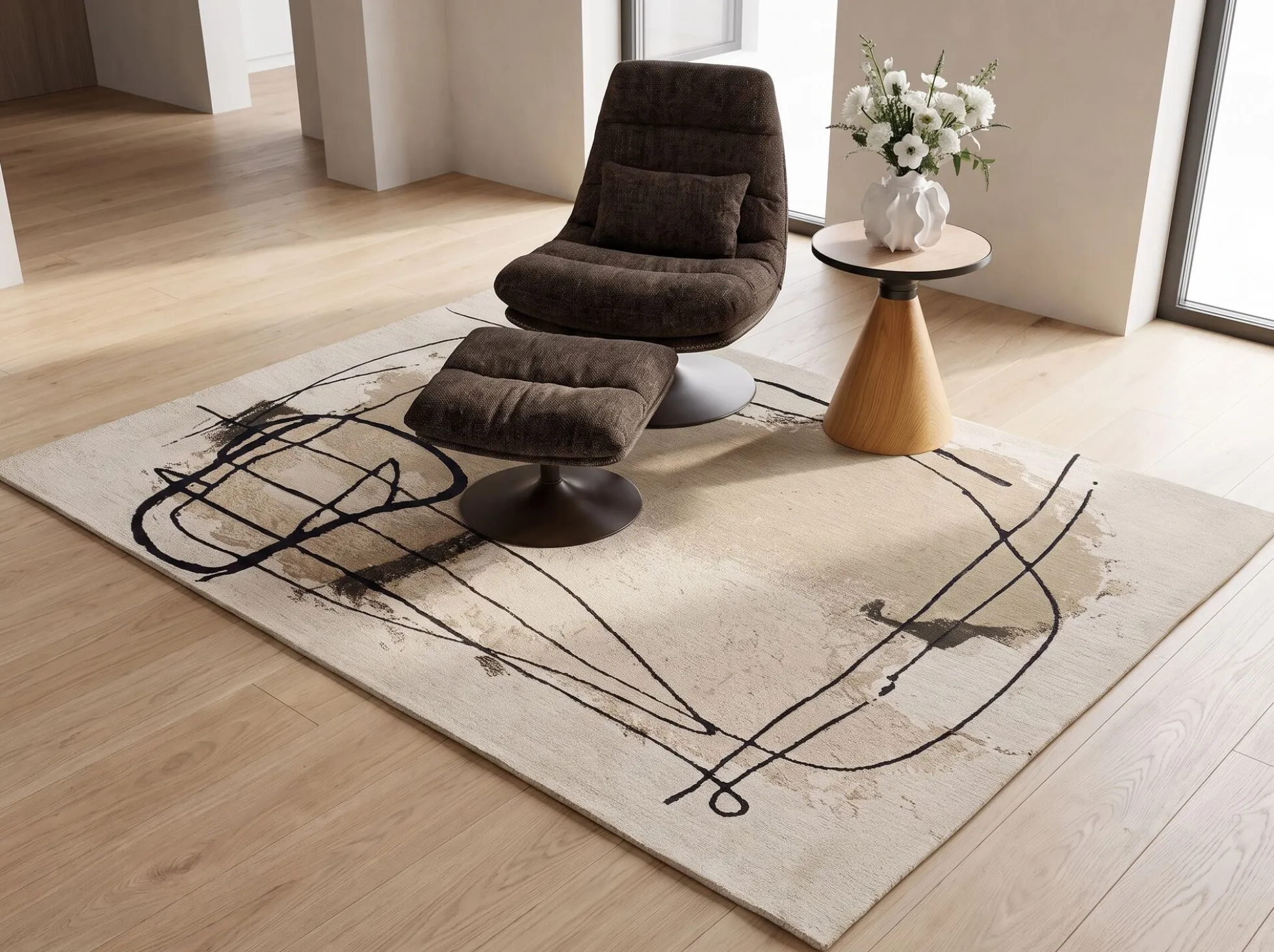 Dywan Dust szary 170x240cm