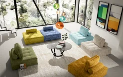 Element sofy Portofino niebieski
