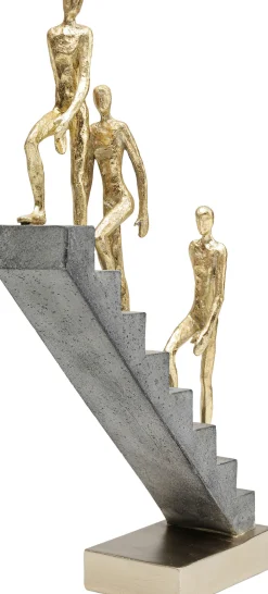 Figurka dekoracyjna Ascent 22x36 cm szara