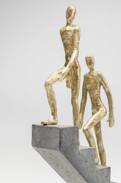Figurka dekoracyjna Ascent 22x36 cm szara