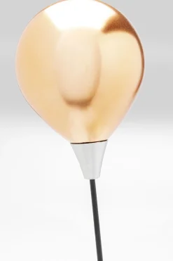 Figurka dekoracyjna biało-czarna miś z balonem 60 cm