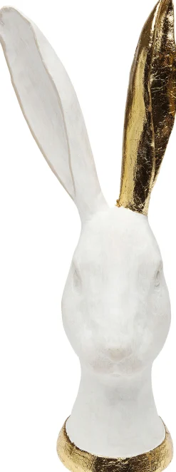 Figurka dekoracyjna Bunny Gold 12x30 cm
