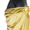 Figurka dekoracyjna Classic Beauty 14x48 cm czarno-złota