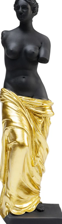 Figurka dekoracyjna Classic Beauty 14x48 cm czarno-złota