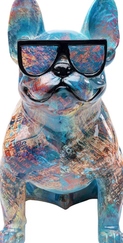 Figurka dekoracyjna Dog of Sunglass 30x37 cm kolorowa