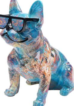 Figurka dekoracyjna Dog of Sunglass 30x37 cm kolorowa
