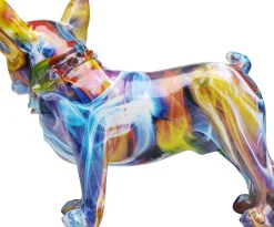 Figurka dekoracyjna Frenchie 24x22 cm kolorowa