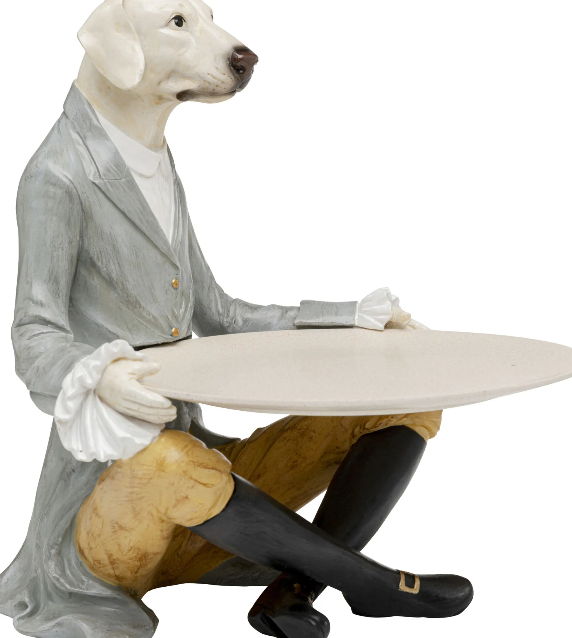 Figurka dekoracyjna Gentleman Dog Tray 29cm