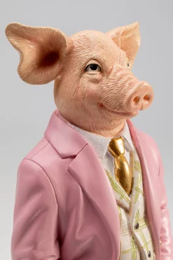 Figurka dekoracyjna Gentleman Pig 44cm