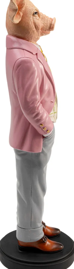 Figurka dekoracyjna Gentleman Pig 44cm