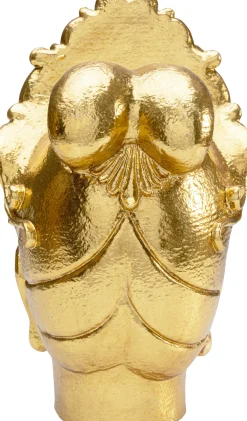 Figurka dekoracyjna Goddess Head 24x39 cm złota