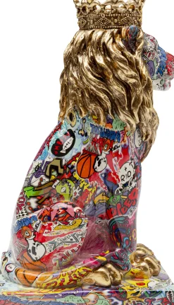 Figurka dekoracyjna Graffiti King Lion 29cm