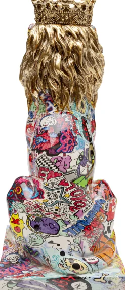 Figurka dekoracyjna Graffiti King Lion 29cm