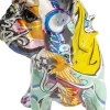 Figurka dekoracyjna Grafitti Dog 24x22 cm kolorowa