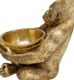 Figurka dekoracyjna Holding Bowl 33x41 cm złota