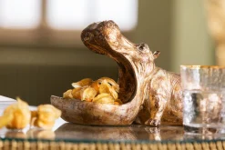 Figurka dekoracyjna Hungry Hippo 27x17 cm