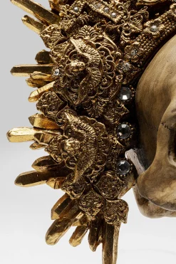 Figurka dekoracyjna King Skull 34x42 cm