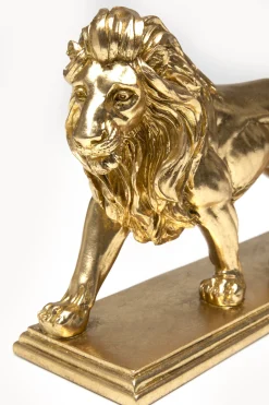 Figurka dekoracyjna Lion Gold 31cm