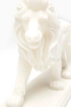 Figurka dekoracyjna Lion White 31cm