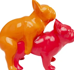 Figurka dekoracyjna Love Dogs różowa Duo Pop