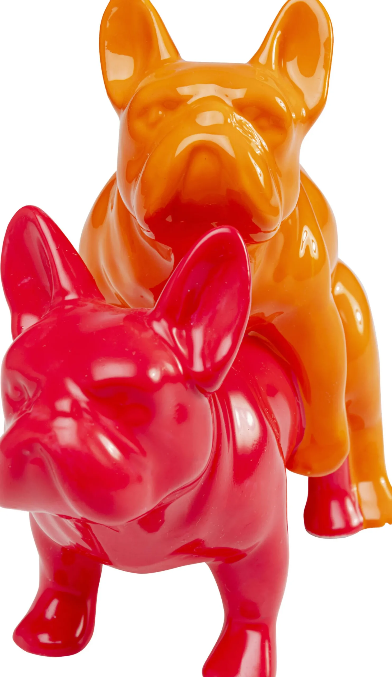 Figurka dekoracyjna Love Dogs różowa Duo Pop