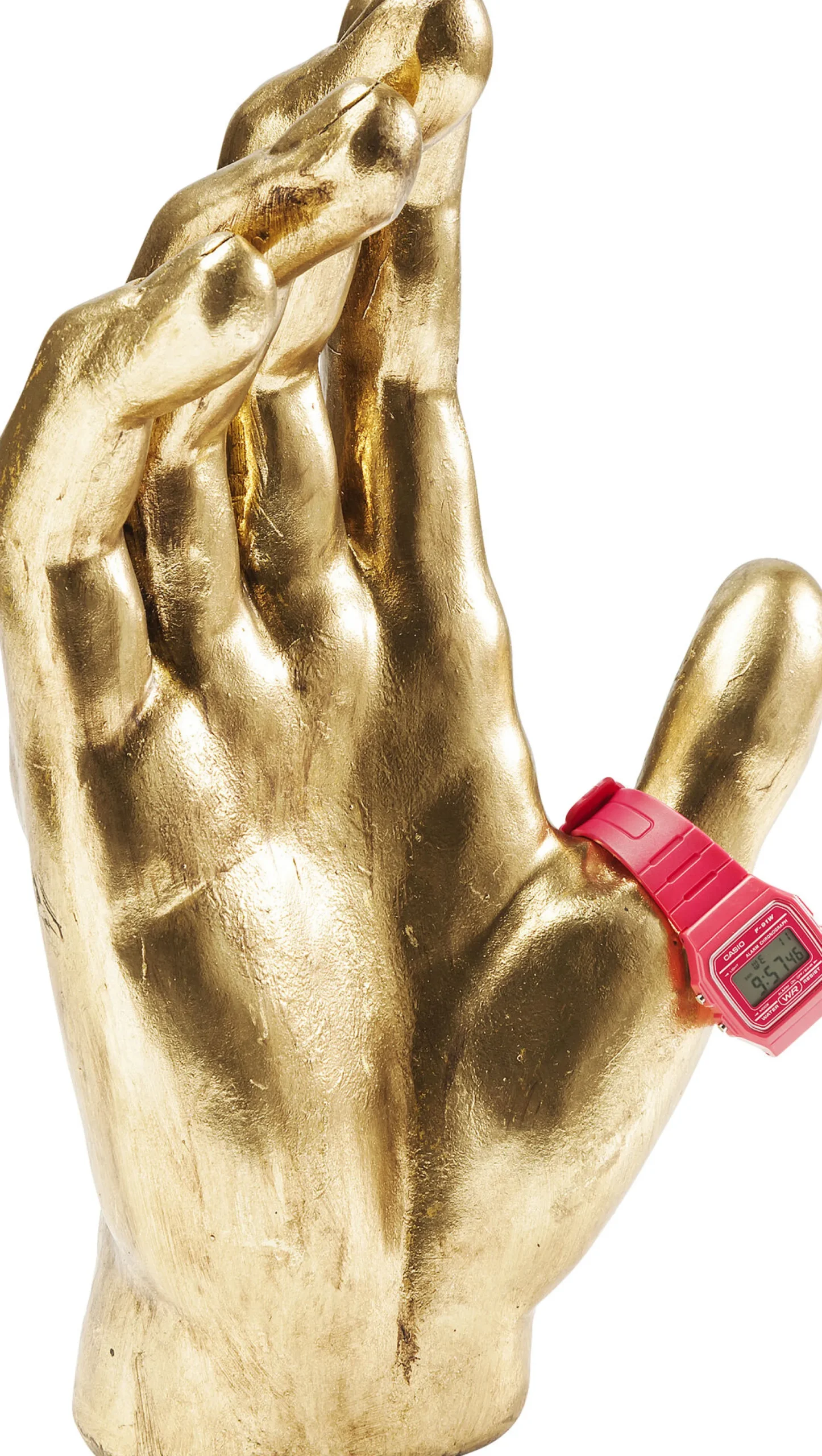 Figurka dekoracyjna Mano 23x35 cm złota
