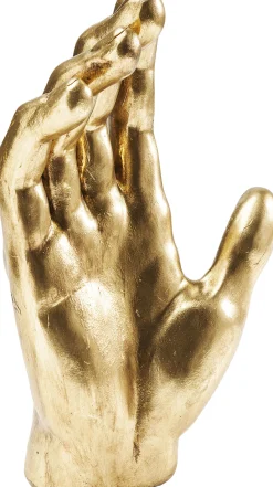 Figurka dekoracyjna Mano 23x35 cm złota
