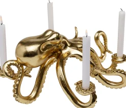 Figurka dekoracyjna Octopus złota 49cm