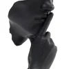 Figurka dekoracyjna Quiet Face 13x31 cm czarna