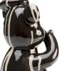 Figurka dekoracyjna Siedzący Gelato Bear Czarny 37cm