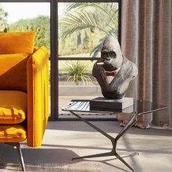 Figurka dekoracyjna Smoking Gorilla 40x48 cm