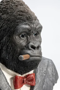 Figurka dekoracyjna Smoking Gorilla 40x48 cm