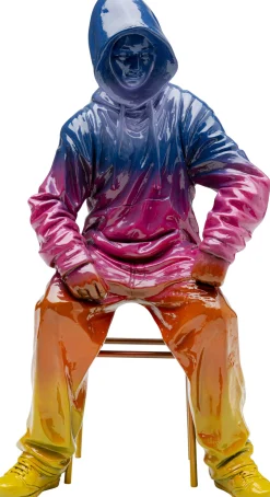 Figurka dekoracyjna Street Art Boy Rainbow 36cm
