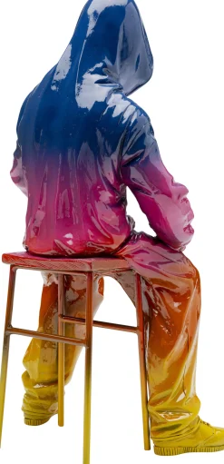 Figurka dekoracyjna Street Art Boy Rainbow 36cm