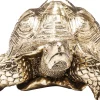 Figurka dekoracyjna Turtle 26x20 cm złota