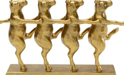 Figurka dekoracyjna złota tańczące krowy 40x23 cm