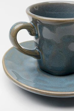 Filiżanka Espresso Organic Turkusowa (2/part)