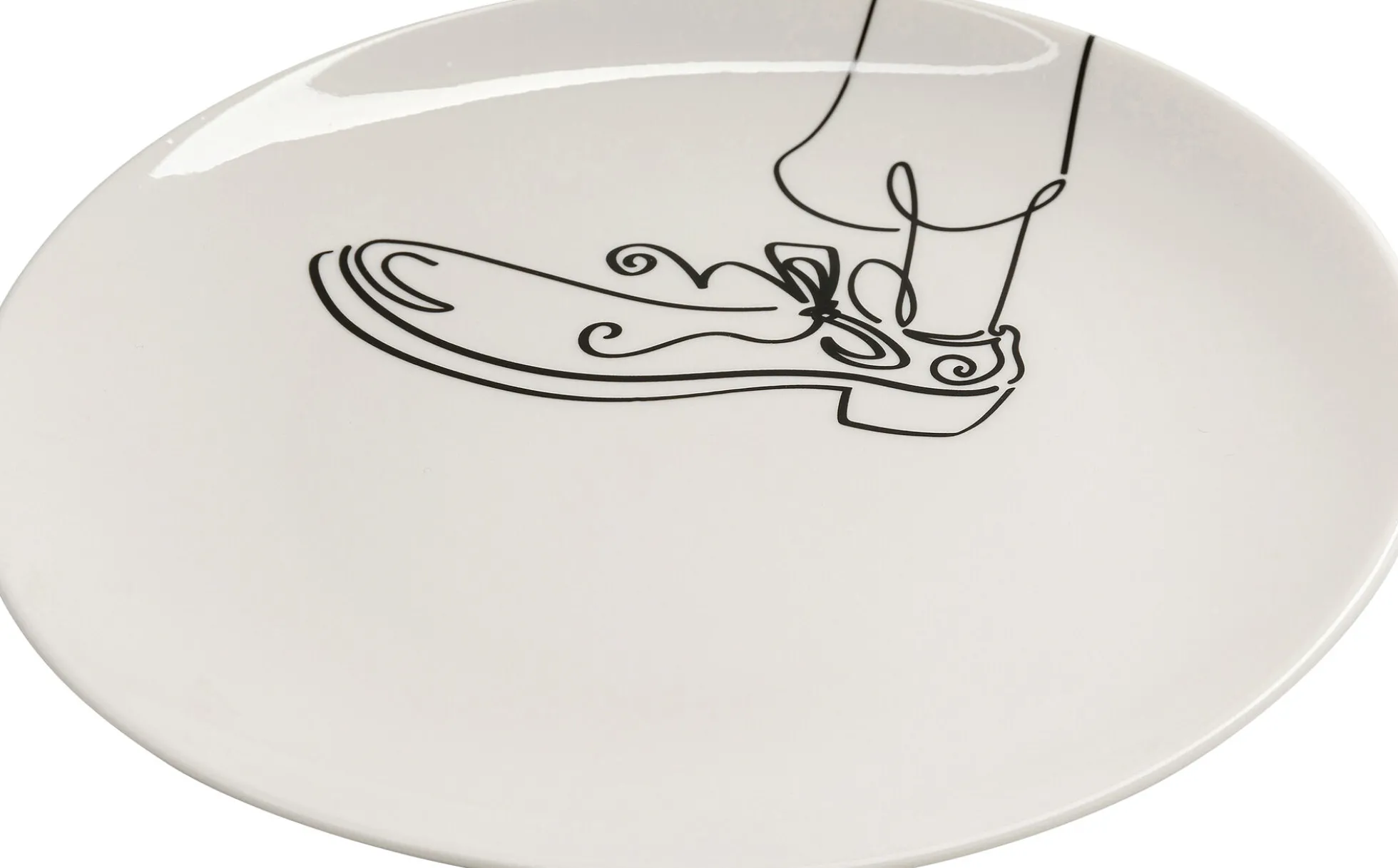 Filiżanka ze spodkiem porcelana ręcznie malowana 160 ml banan
