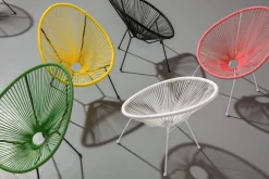 Fotel Acapulco 73x85 cm biały