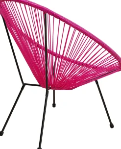 Fotel Acapulco 73x85 cm różowy