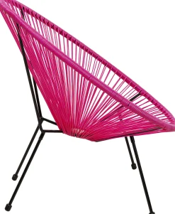 Fotel Acapulco 73x85 cm różowy