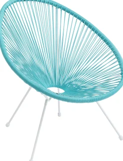 Fotel Acapulco 73x85 cm turkusowy