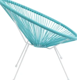 Fotel Acapulco 73x85 cm turkusowy