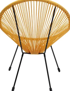 Fotel Acapulco 73x85 cm żółty