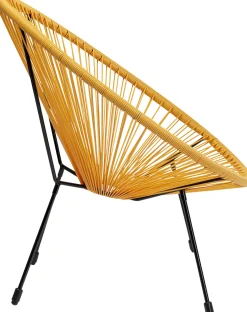 Fotel Acapulco 73x85 cm żółty