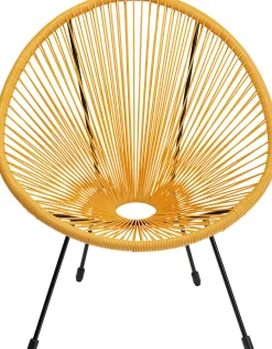 Fotel Acapulco 73x85 cm żółty