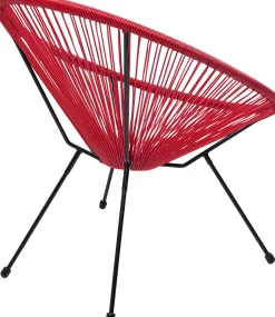 Fotel Acapulco 73x85 cm wiśniowy