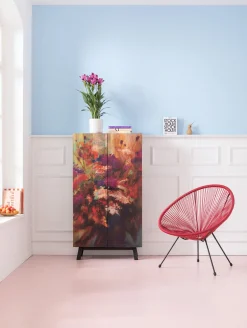 Fotel Acapulco 73x85 cm wiśniowy