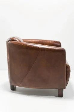 Fotel Cigar Lounge 72x70 cm brązowy skóra naturalna