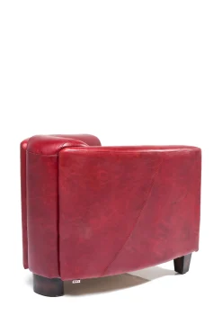 Fotel Cigar Lounge 72x70 cm czerwony